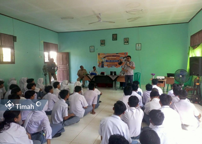 Dukung Dunia Pendidikan, PT Timah Kembali Fasilitasi Pelajar SMK Negeri 1 Mentok untuk Magang