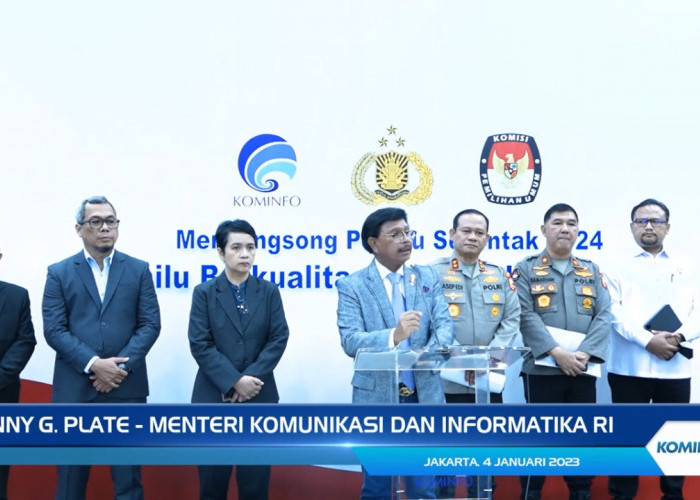 Sinergitas Kemenkominfo dan Polri Berantas Gelombang Hoaks Jelang Pemilu 2024