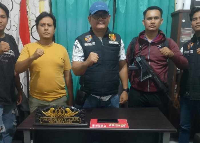 Polsek Lepong dan Satresnarkoba Kembali Amankan Pengedar Narkotika, 11 Paket Jadi Barbuk 