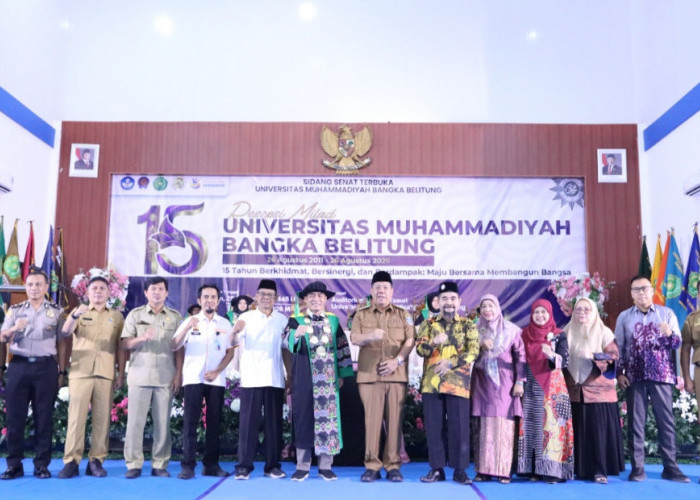 Milad ke-15 Unmuh Babel, Gubernur: Kalian Calon Pemimpin Terbaik Bangka Belitung
