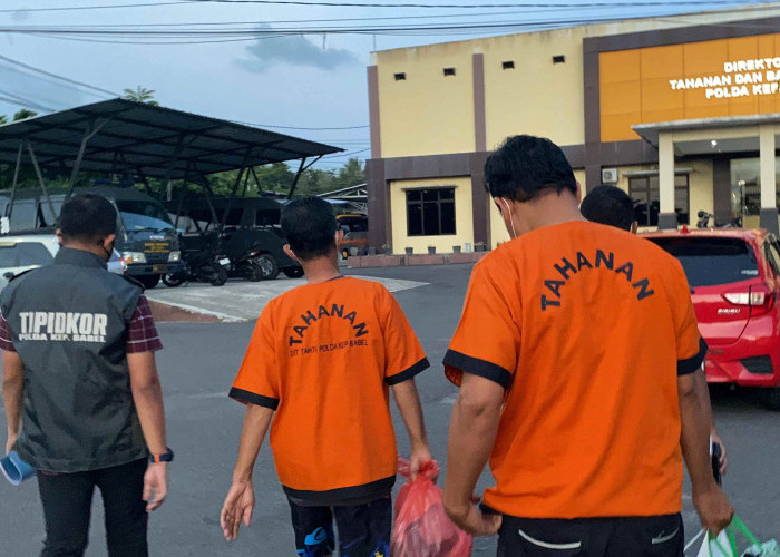 Korupsi Dana Hibah, Polda Tahan Bekas Ketua dan Bendahara KONI Babar Periode 2020-2024