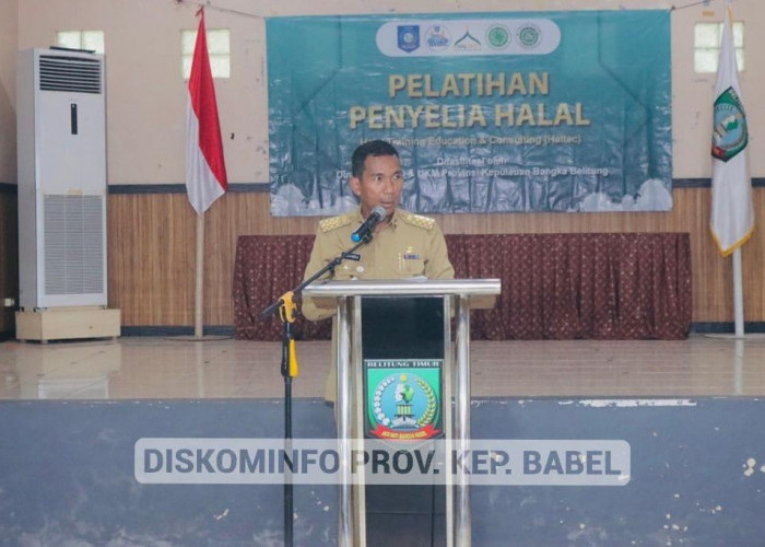 Puluhan Pelaku UMKM se-Pulau Belitung Ikuti Pelatihan Sertifikasi Halal 