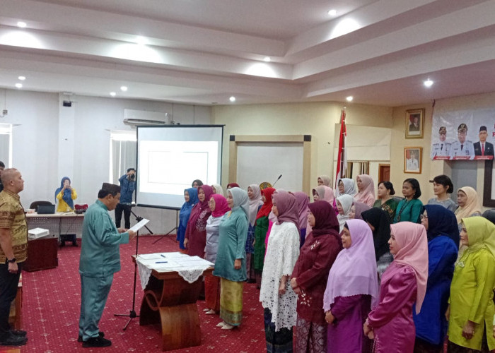 Di Pelantikan Ketua GOW Pangkalpinang , Wali Kota Ajak Satu Visi di Pembangunan Daerah