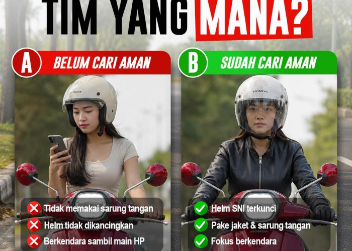 Honda Babel Ajak Pengendara Utamakan Keselamatan Saat Berkendara