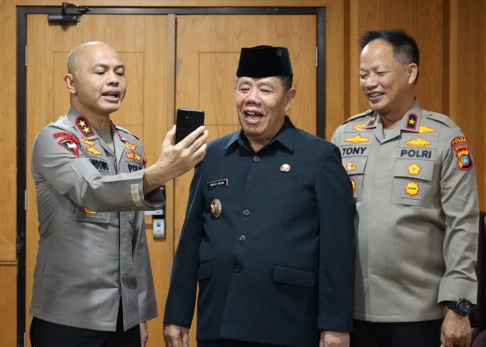 Silaturahmi Ke Gubernur, Irjen Pol Hendro Pandowo : Siap Dukung Kebijakan Pemda Untuk Pembangunan Babel