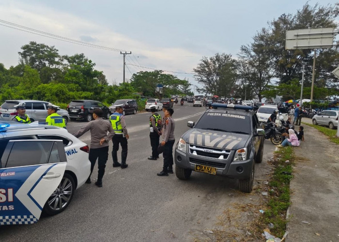 Sikat Balap Liar, Tim Gabungan Polres Bangka & Polsek Merawang Sisir Lintas Timur hingga Jembatan Emas