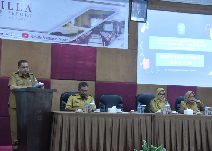 Dinkes Bangka Gelar Rakor Study EHRA 2026, Fokus Percepatan Sanitasi dan Cegah SBS