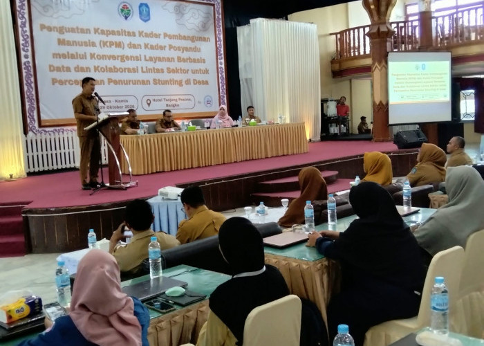 Bimtek Penguatan KPM & Kader Posyandu, Bupati Fery Insani Targetkan Desa Bebas Stunting