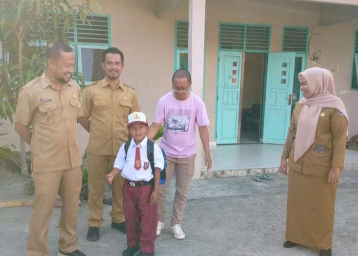 Usaha Kaling dan Dinsos Bangka, Anak asal Nangnung yang Viral Kini Bersekolah