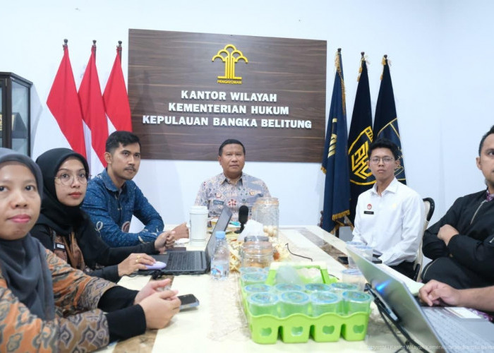 Tingkatkan Permohonan Kekayaan Intelektual, Kanwil Kemenkum Babel Perkuat Strategi