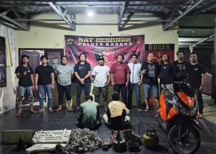 Tim Kelambit Terkam Dua Maling Pondok Kebun di Balun Ijuk, Satu Pelaku Residivis Narkoba
