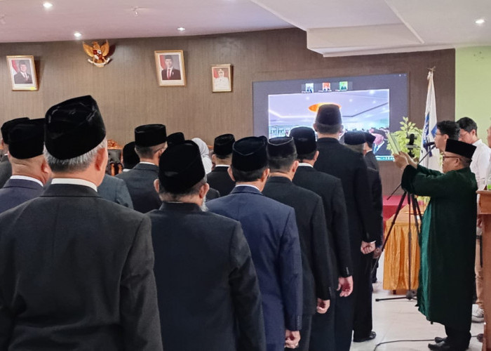 122 Pejabat Eselon III dan IV Dilantik, Gubernur Hidayat Ngaku Tak Ada Titipan