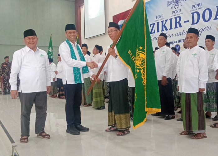 Wakil Ketua PBNU Resmi Lantik Pengurus 3 PCNU se-Babel, Kuatkan Konsolidasi Keumatan dan Kebangsaan