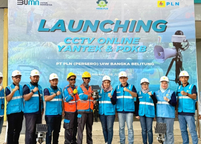 PLN UIW Babel Resmikan HSSE Control Center dan CCTV Online Yantek-PDKB