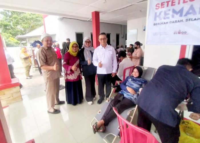 Hari Donor Darah Sedunia, PMI Bangka Kumpulkan 100 Kantong Darah