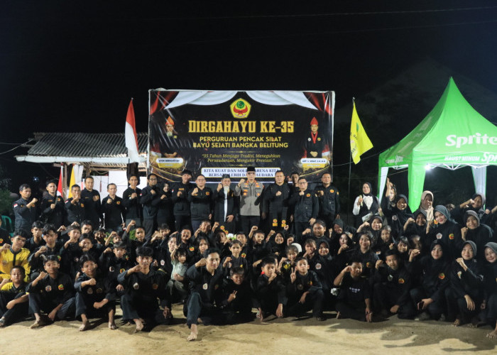 Harlah ke-35 Bayu Sejati di Pangkalpinang, Kapolresta Tekankan Persatuan Jaga Kamtibmas