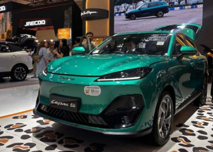 Mobil Listrik Lepas E4 EV Masuk Indonesia, Harga 300 Jutaan, Jarak Tempuh 600 Km