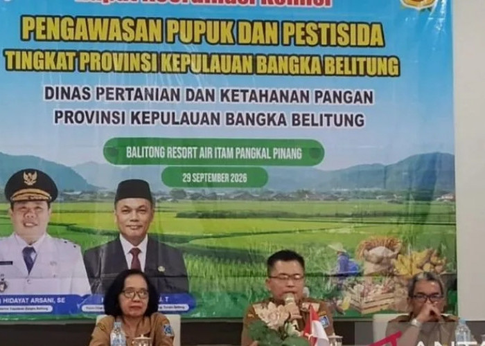 Babel Intensifkan KP3 Cegah Peredaran Pupuk Palsu