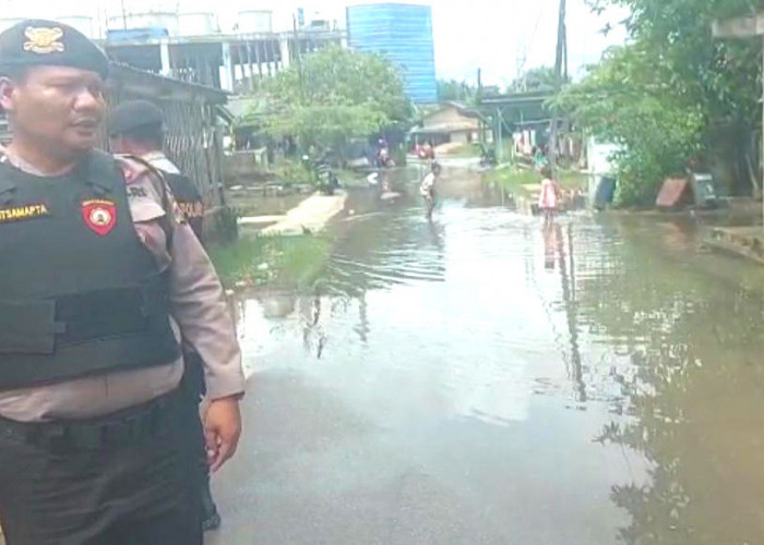 Personel Polresta Gencarkan Patroli di Titik Rawan Banjir