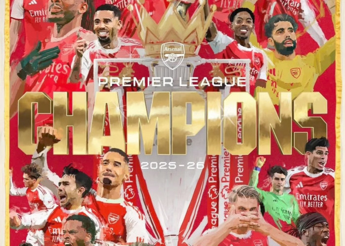 22 Tahun Menanti, Akhirnya Arsenal Juara Lagi