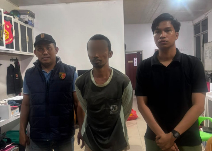 Kepergok Anak Korban, Residivis di Pangkalpinang Gagal Gasak Beras 25 Kg dan Gas 3 Kg