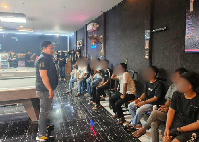 KRYD Polres Basel, dua Remaja Bawa Sajam dan Satu Orang Positif Metaphetamin dan Ampetamin