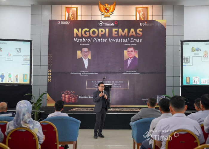 PT Timah Gelar Sosialisasi Investasi Emas Bersama Bank Syariah Indonesia