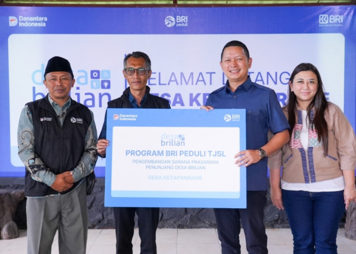 Dorong Pengembangan Wisata dan Edukasi Berbasis Masyarakat, BRI Peduli Salurkan Bantuan untuk Desa Ketapanrame