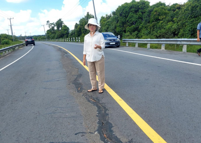 Jalan Puluhan Miliar di Basel Dinilai Gagal Bangun, DPRD Babel Minta APH Turun