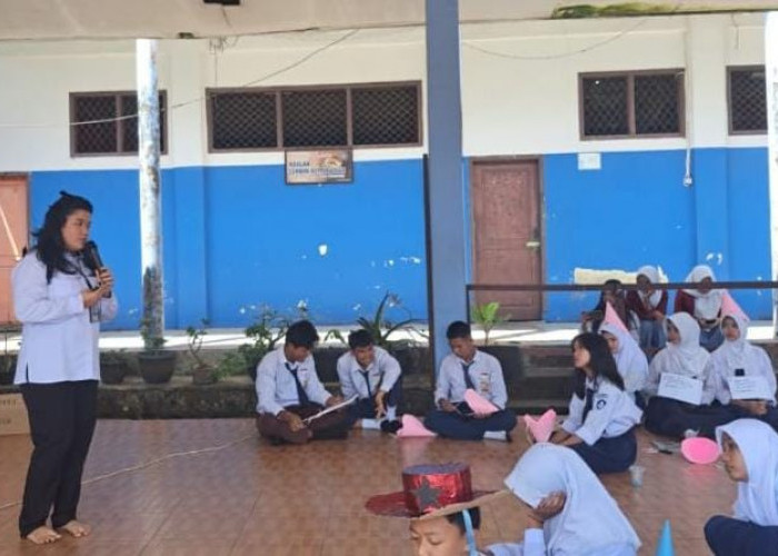 BNN Basel Berikan Sosialisasi  di MPLS SMA YPK Toboali