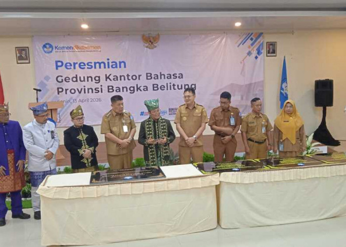 Tempati Gedung Baru, Kantor Bahasa Babel Diminta Punya Semangat Baru