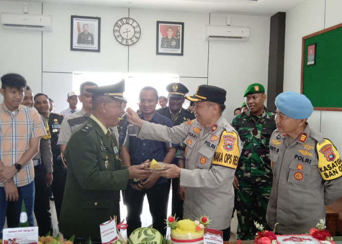 HUT 79 TNI, Kodim 0432 Dapat Surprise Polres Basel, Ini Harapannya 