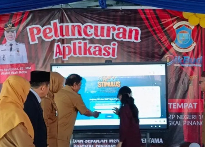 Pemkot Pangkalpinang Luncurkan Aplikasi Pengumuman Kelulusan Berbasis Digital