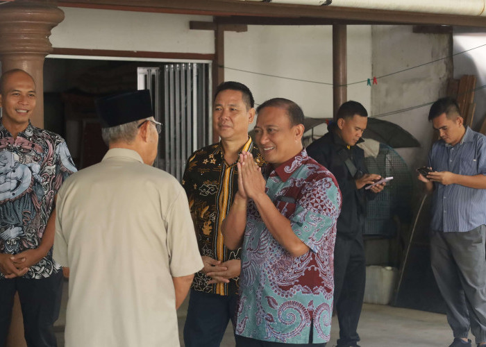 Dir Intelkam Polda Kep. Babel Laksanakan Anjangsana ke Purnawirawan dan Warakawuri Polri