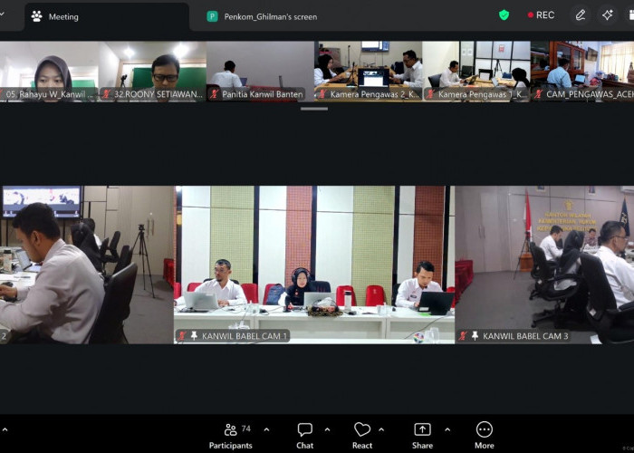 Kanwil Kemenkum Babel Fasilitasi Uji Kompetensi Teknis Kenaikan Jabatan dan Perpindahan Jabatan Fungsional 