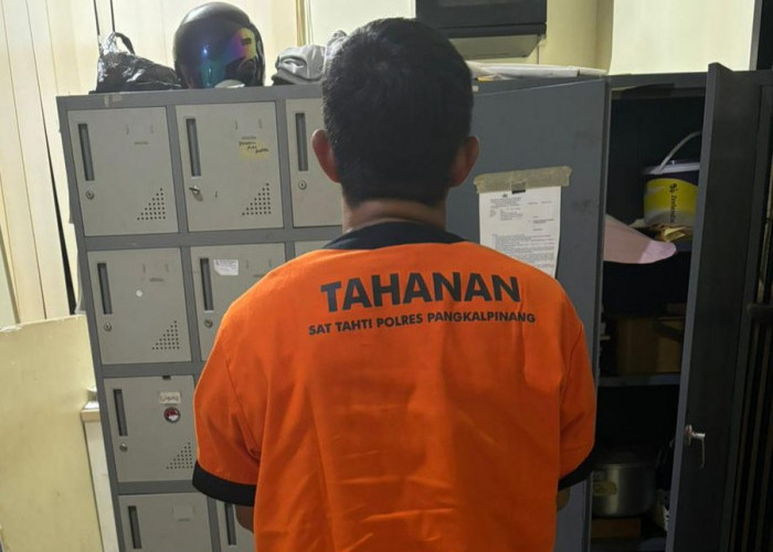 Mau Untung Malah Buntung, Karyawan Swasta di Pangkalpinang Nyambi Kurir Sabu Ditangkap Polisi