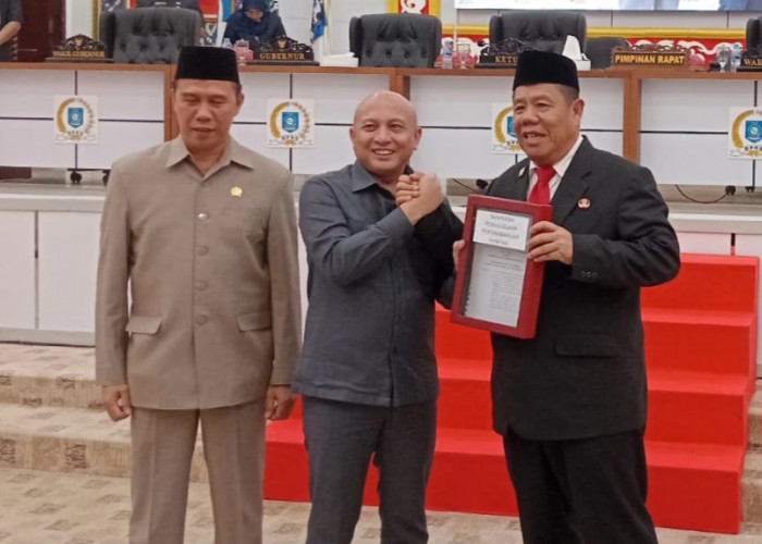 Gubernur Hidayat Berharap Secepatnya, Ketua DPRD Targetkan Pengesahan Perda IPR/WPR Sebelum Lebaran