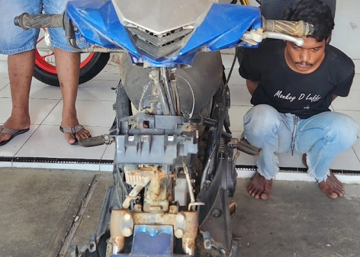 Motor Curian Dijual Lewat Medsos, Laku Rp 1,5 Juta.  Pembeli Tak Dikenal?