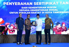 Dukung Sekolah Rakyat, Kemenkum Hibahkan Tanah 6,3 Hektar ke Kemensos