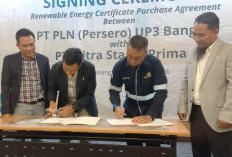 PT PLN UIW Babel Apresiasi PT MSP yang Konsisten Gunakan Energi Hijau