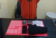 Kabur 20 Meter, Bule Tak Berkutik Polisi Sita 45 Paket Sabu di Keposang