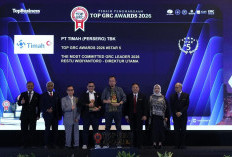 Perkuat Tata Kelola Perusahaan, PT Timah Raih Dua penghargaan TOP GRC Awards 2026