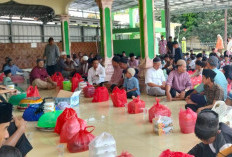 Warga Air Aceng Jaga Tradisi Ruwahan, Penuhi Masjid Al-Ikhlas Dengan Doa Bersama 