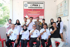 Tim Inspektorat Jenderal Kementerian Hukum Tinjau Layanan Posbankum Sinar Bulan dalam Desk Evaluasi ZI WBBM