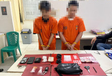 Polresta Pangkalpinang Amankan 2 Pria, Sabu 74,75 Gram dan Mobil Xpander Disita