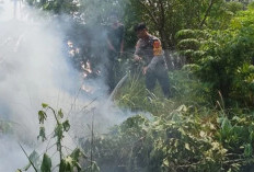 Polres Bangka Barat Respons Cepat Laporan Titik Api di Teluk Limau