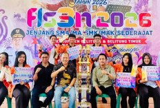 SMAN 1 Manggar Juara Umum FLS3N Beltim 2026, 4 Tahun Beruntun Tak Tergoyahkan
