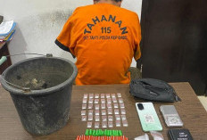 Simpan Puluhan Klip Sabu Di Kontrakannya, Pria Asal Pangkalpinang Diamankan Polda Babel