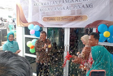 Sempat Rusak Parah dan Sering Banjir, Kini Kantor Lurah Pasir Garam Baru Diresmikan Wali Kota Pangkalpinang 