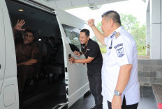 Kawal Reforma Agraria, Gubernur Hidayat Arsani Antar Keberangkatan Komisi II DPR RI